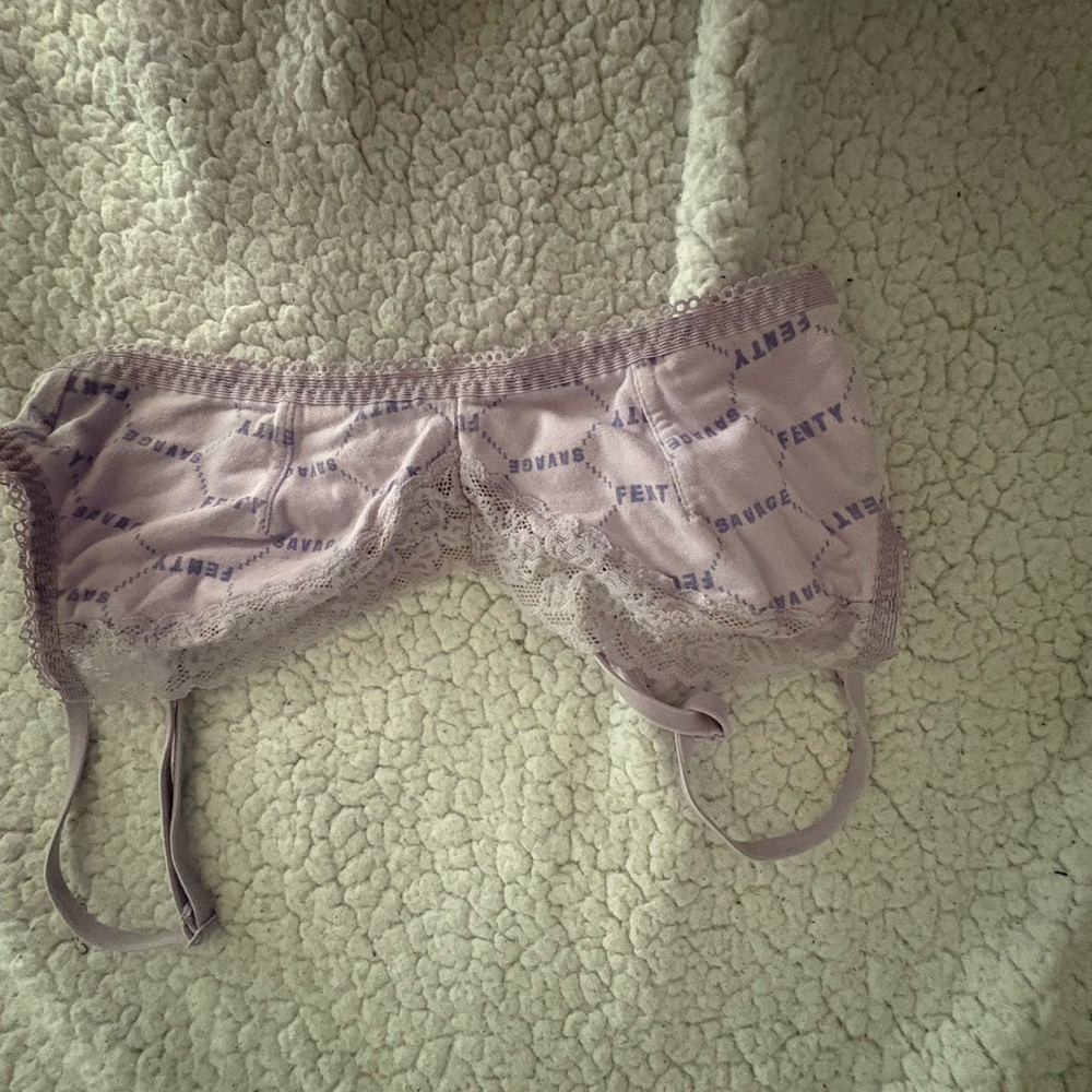 Fenty Savage Lavender Lace Bra